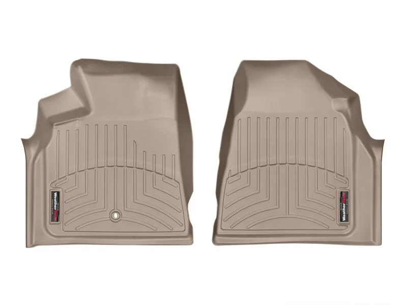 WeatherTech 08+ GMC Acadia Front FloorLiner - Tan - Image 4