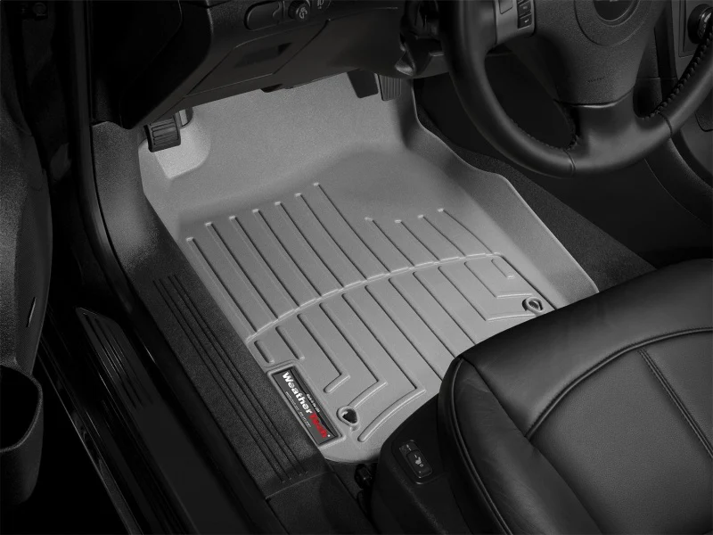 WeatherTech 08+ Saturn Aura Front FloorLiner - Grey - Image 8