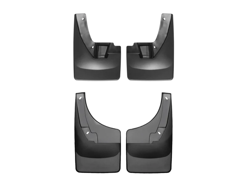 WeatherTech 09-11 Dodge Ram Truck 1500 No Drill Mudflaps - Black - Image 4