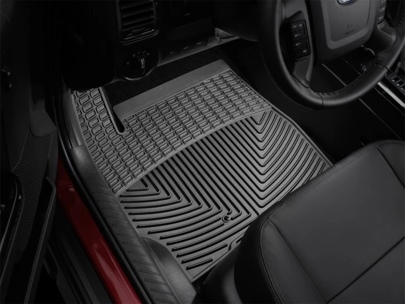 WeatherTech 09-11 Ford Escape Front Rubber Mats - Black - Image 5