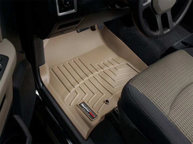 WeatherTech 09-13 Dodge Ram Front FloorLiner - Tan - Image 8