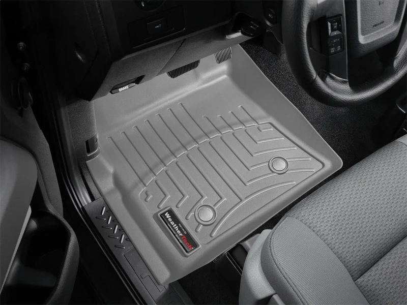 WeatherTech 09-14 Ford F-150 Front FloorLiner - Grey - Image 10