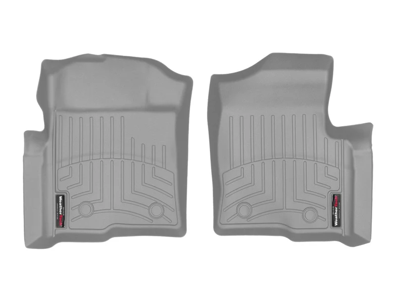 WeatherTech 09-14 Ford F-150 Front FloorLiner - Grey (Fits Vehicles w/ Dual Floor Posts) - Image 3