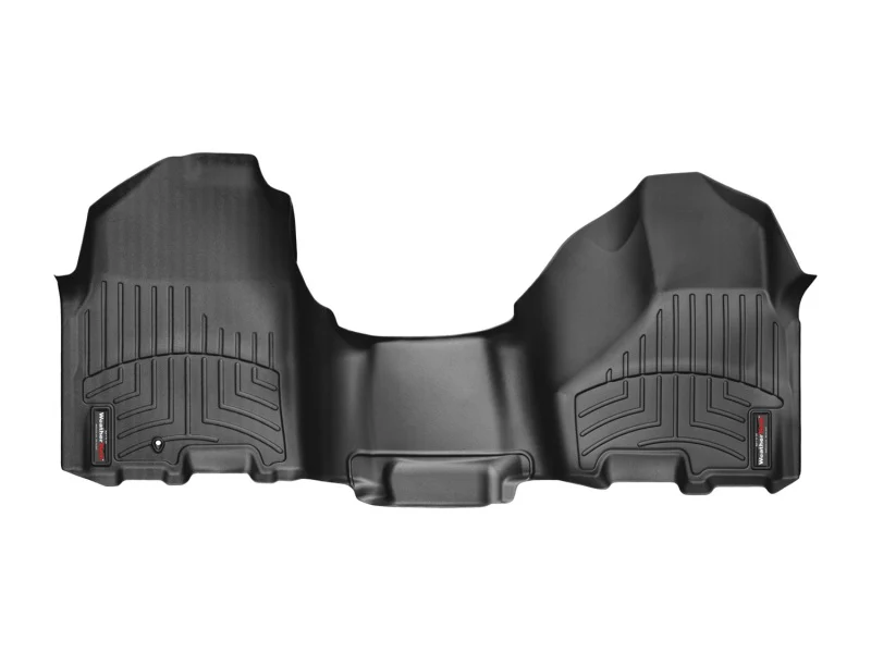 WeatherTech 09+ Dodge Ram 1500 Crew Cab Front FloorLiner - Black - Image 2
