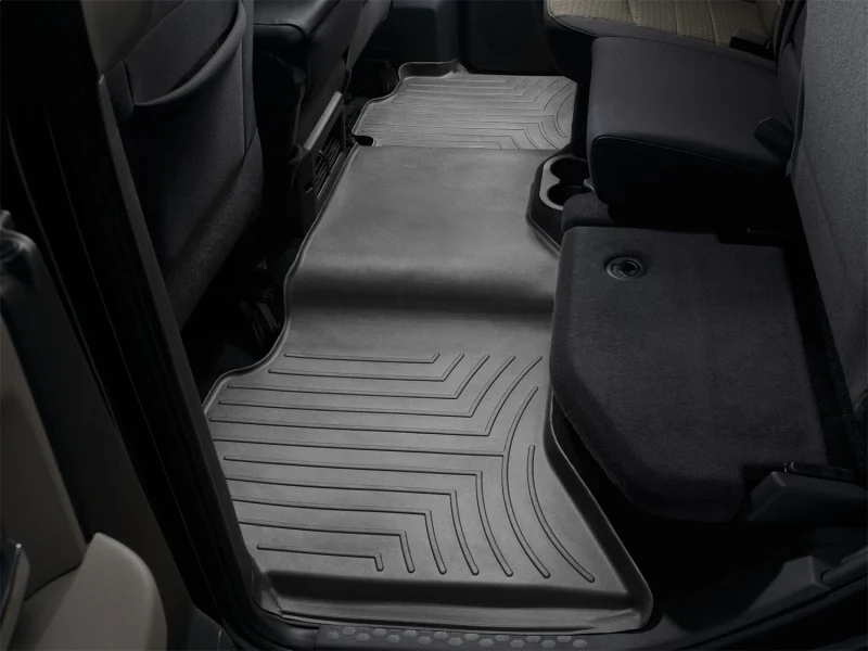 WeatherTech 09+ Dodge Ram 1500 Crew Cab Rear FloorLiner - Black - Image 13
