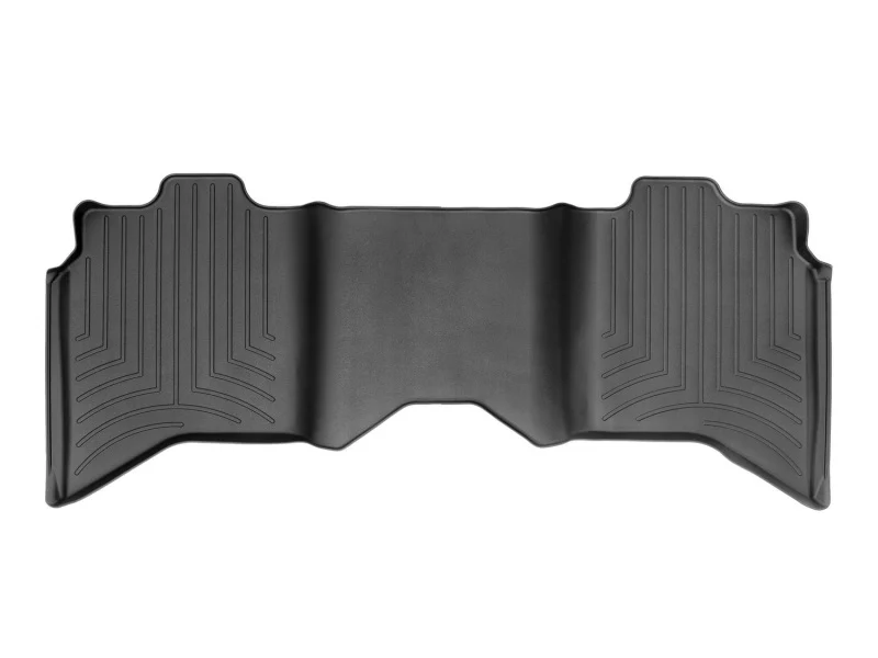 WeatherTech 09+ Dodge Ram 1500 Crew Cab Rear FloorLiner - Black - Image 2