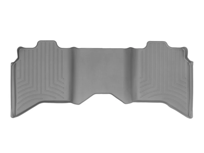 WeatherTech 09+ Dodge Ram 1500 Crew Cab Rear FloorLiner - Grey - Image 4