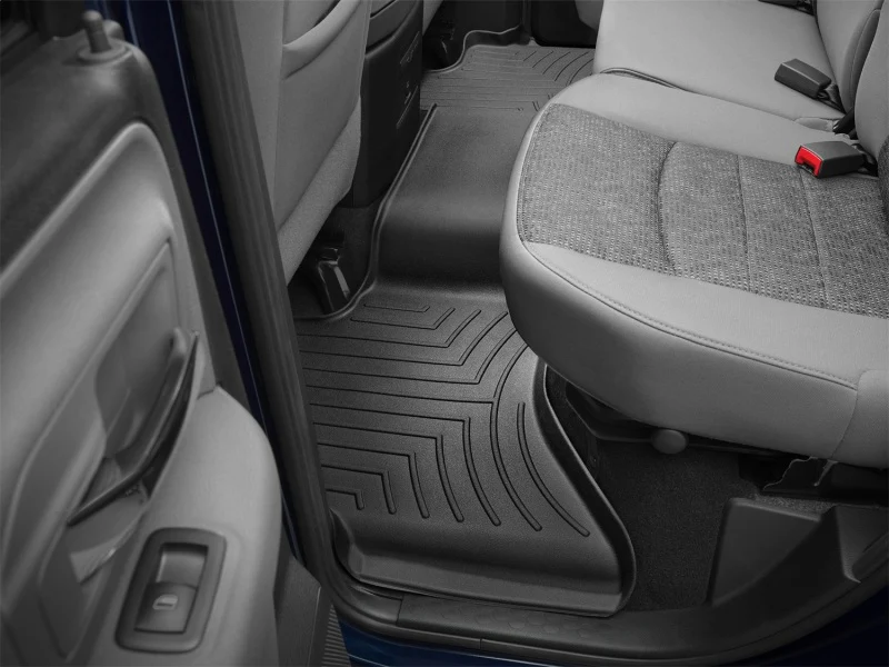 WeatherTech 09+ Dodge Ram 1500 Rear FloorLiner - Black - Image 8