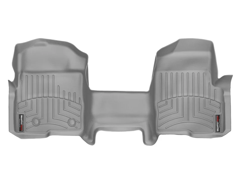 WeatherTech 09+ Ford F-150 Front Floorliner OTH - Grey - Image 4