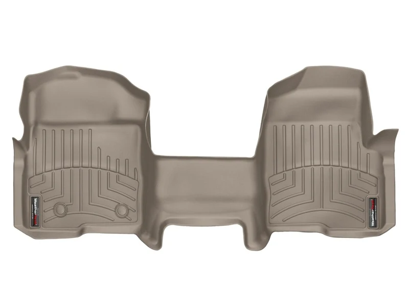 WeatherTech 09+ Ford F-150 Front Floorliner OTH - Tan - Image 4