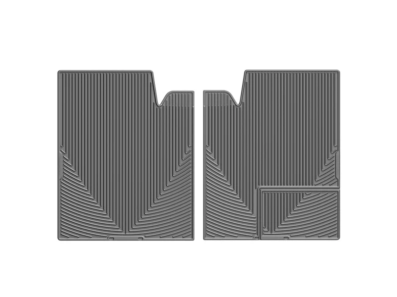 WeatherTech 09+ Ford F-150 Rear Rubber Mats - Grey - Image 3