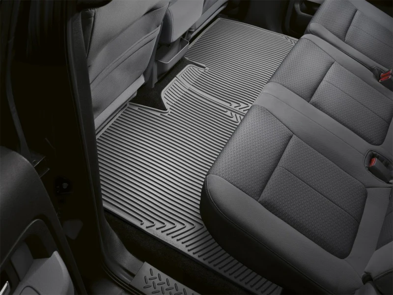 WeatherTech 09+ Ford F-150 Rear Rubber Mats - Grey - Image 5