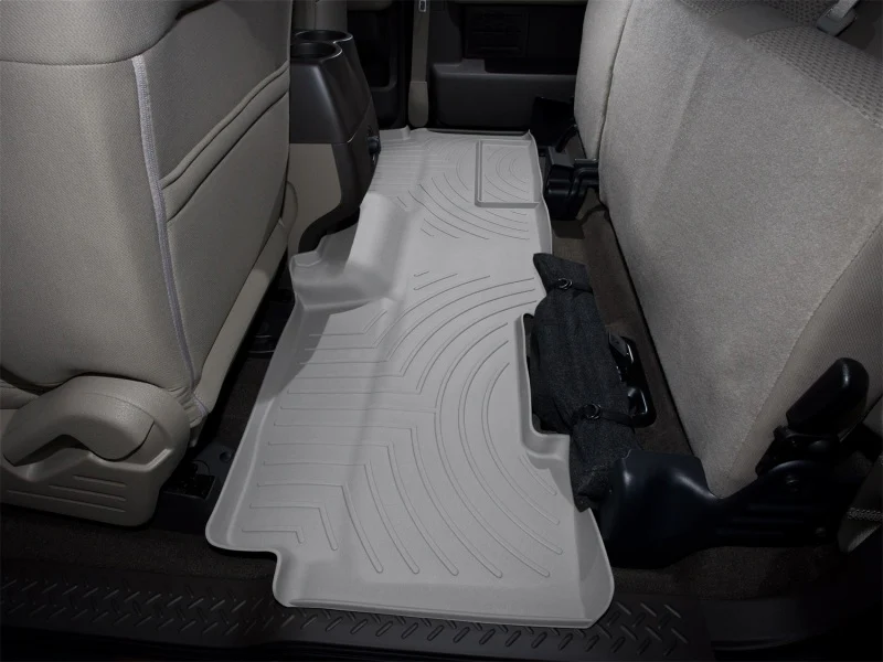 WeatherTech 09+ Ford F150 Super Cab Rear FloorLiner - Grey - Image 10