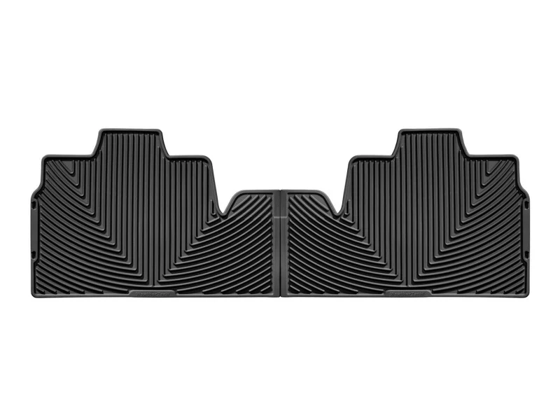 WeatherTech 09+ Ford F150 Super Cab Rear Rubber Mats - Black - Image 2
