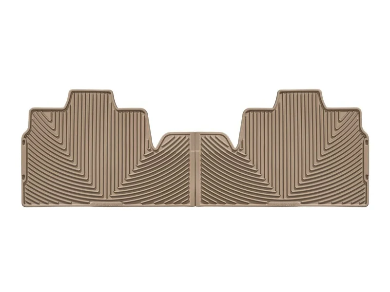 WeatherTech 09+ Ford F150 Super Cab Rear Rubber Mats - Tan - Image 3