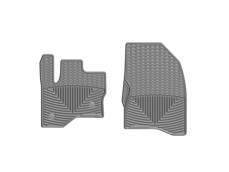 WeatherTech 09+ Ford Flex Front Rubber Mats - Grey - Image 2