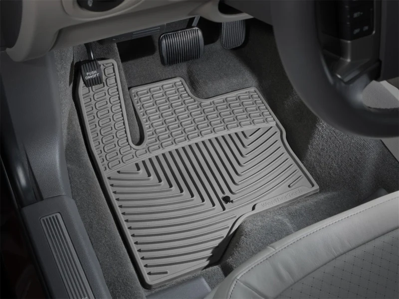 WeatherTech 09+ Ford Flex Front Rubber Mats - Grey - Image 5