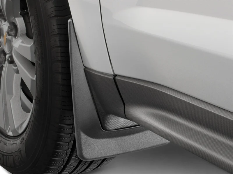 WeatherTech 10-16 Chevrolet Equinox No Drill Mudflaps - Black - Image 4