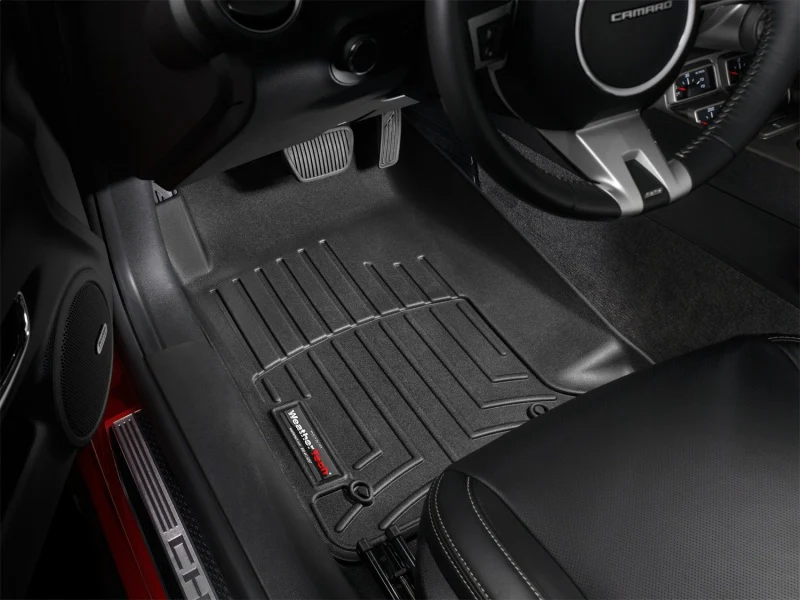 WeatherTech 10+ Chevrolet Camaro Front FloorLiner - Black - Image 15