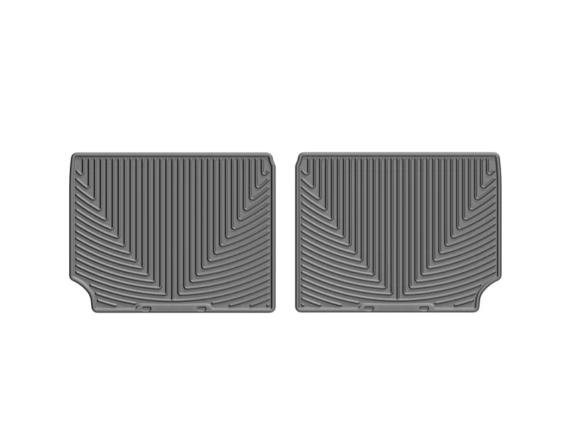WeatherTech 10+ Chevrolet Equinox Rear Rubber Mats - Grey - Image 3