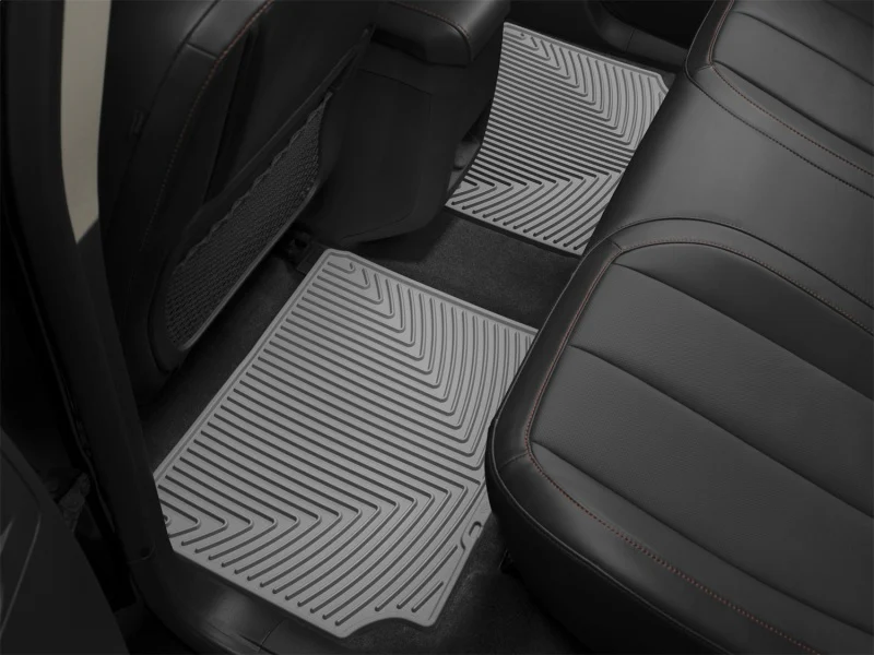 WeatherTech 10+ Chevrolet Equinox Rear Rubber Mats - Grey - Image 5