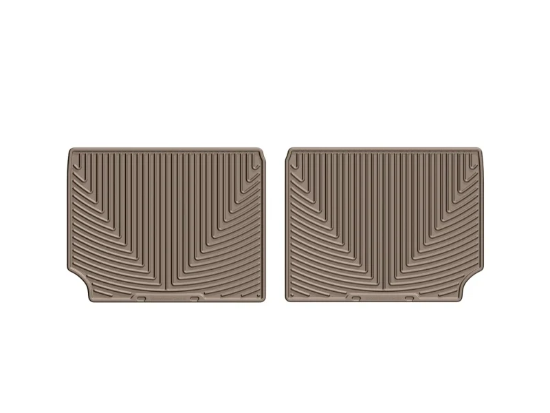 WeatherTech 10+ Chevrolet Equinox Rear Rubber Mats - Tan - Image 2