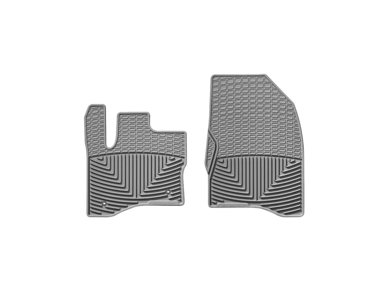 WeatherTech 10+ Ford Taurus Front Rubber Mats - Grey - Image 2
