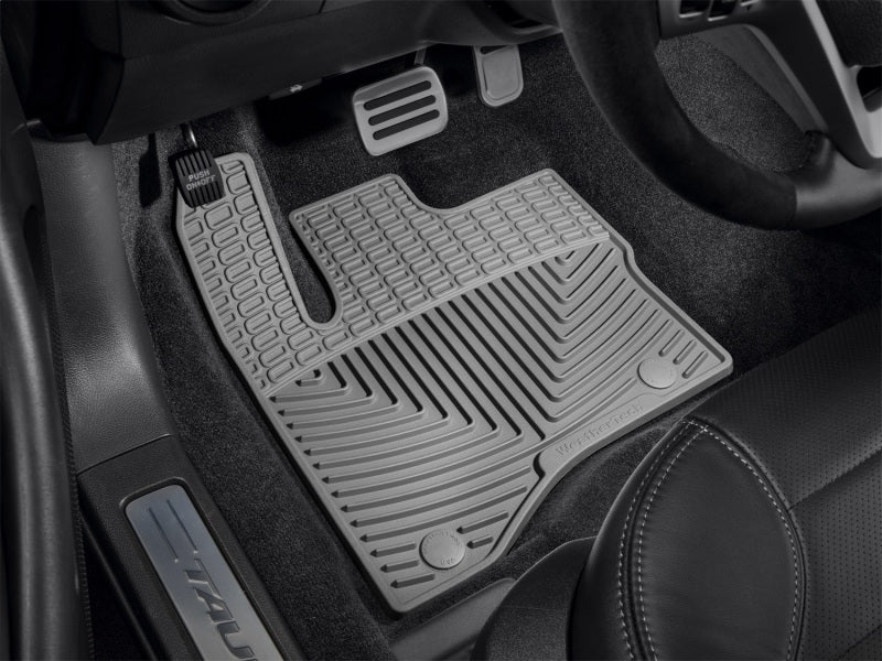WeatherTech 10+ Ford Taurus Front Rubber Mats - Grey - Image 5