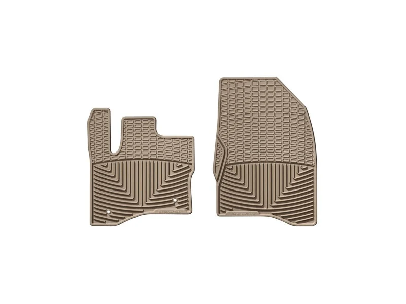 WeatherTech 10+ Ford Taurus Front Rubber Mats - Tan - Image 3