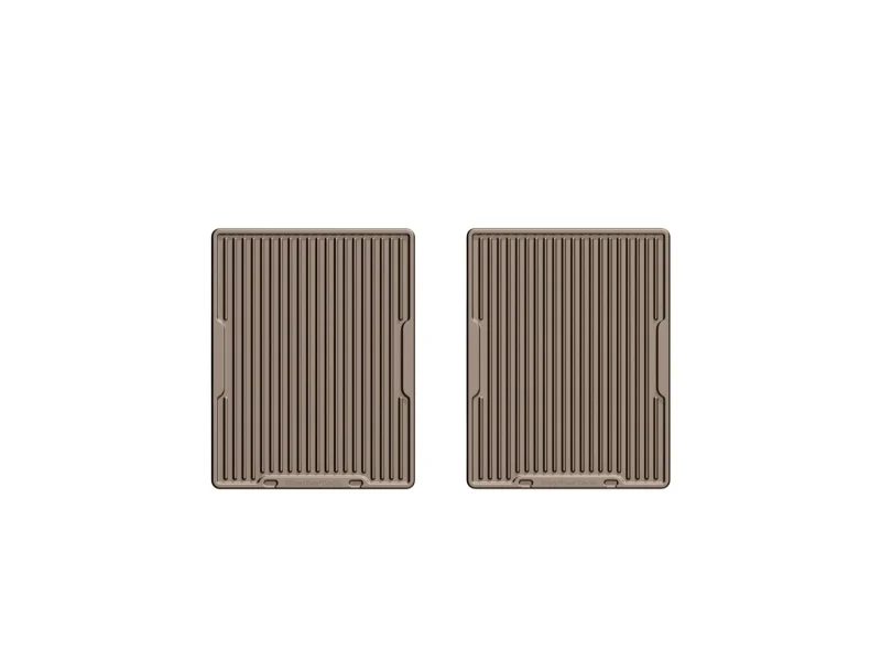 WeatherTech 10+ Ford Taurus Rear Rubber Mats - Tan