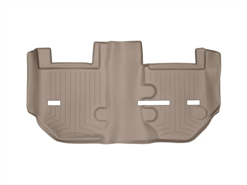 WeatherTech 11-13 Chevrolet Suburban Rear FloorLiner - Tan - Image 4