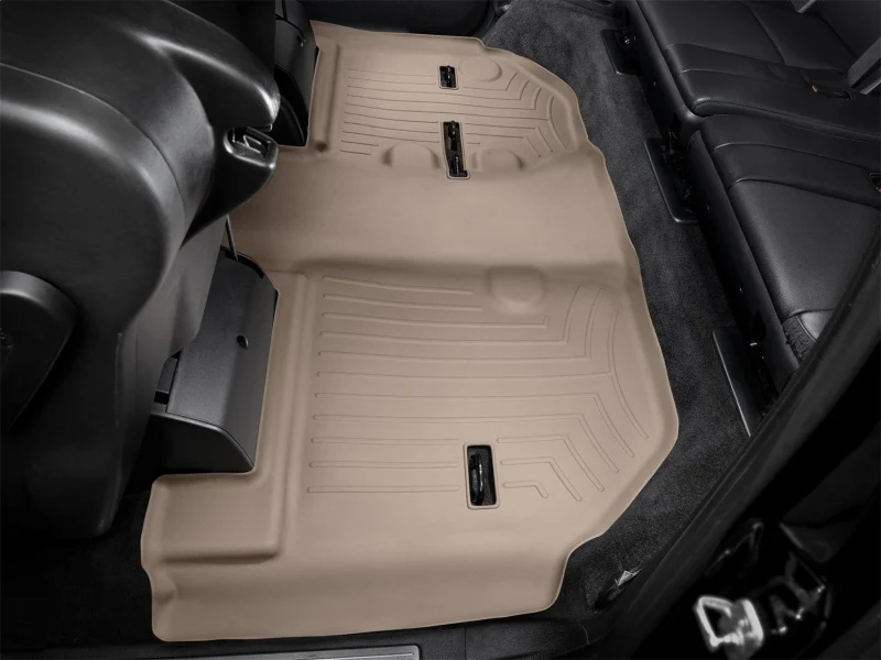 WeatherTech 11-13 Chevrolet Suburban Rear FloorLiner - Tan - Image 5