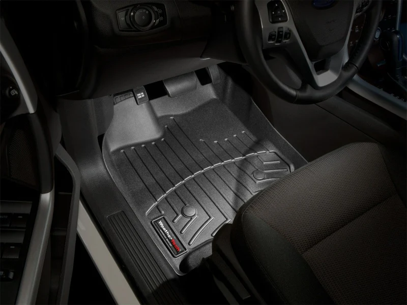 WeatherTech 11-13 Ford Edge Front FloorLiner - Black - Image 14