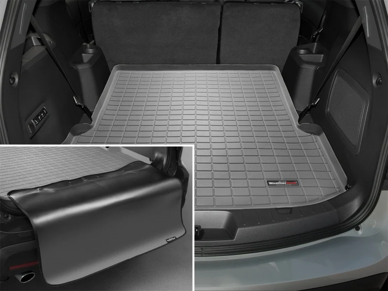 WeatherTech 11-15 Ford Explorer Cargo Liner w/ Bumper Protector - Grey - Image 3