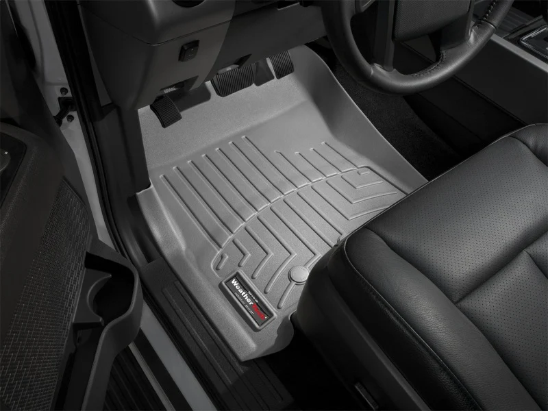 WeatherTech 11-17 Ford Navigator/Navigator L Front FloorLiner - Grey - Image 15