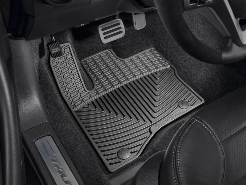 WeatherTech 11-17 Ford Taurus Front Rubber Mats - Black - Image 5