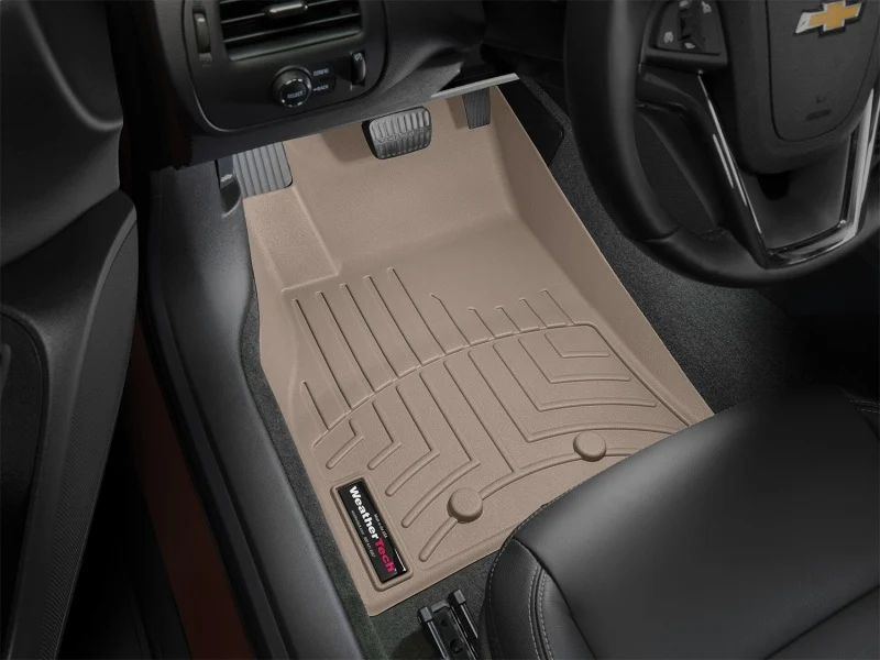 WeatherTech 11+ Chevrolet Volt Front FloorLiner - Tan - Image 5