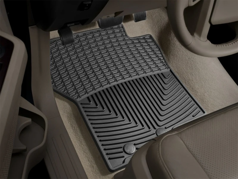 WeatherTech 11+ Ford Expedition Front Rubber Mats - Black - Image 5