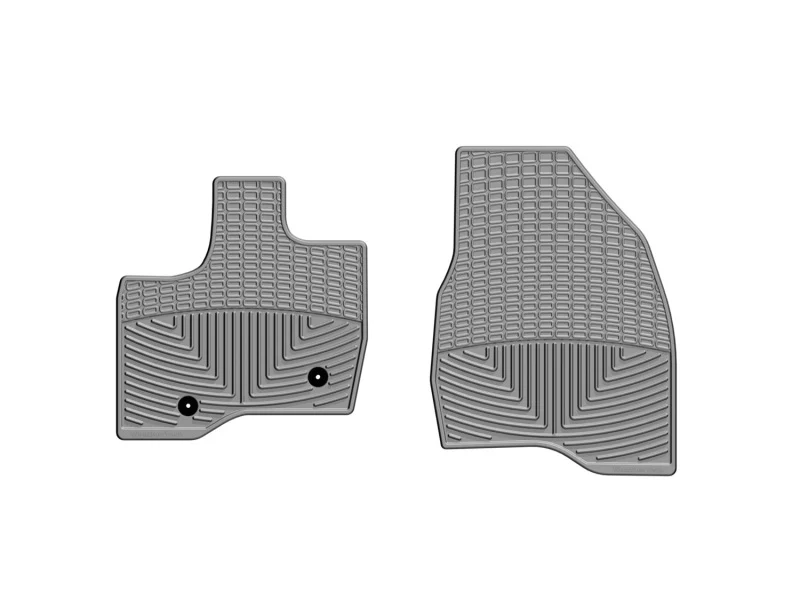 WeatherTech 11+ Ford Explorer Front Rubber Mats - Grey - Image 2