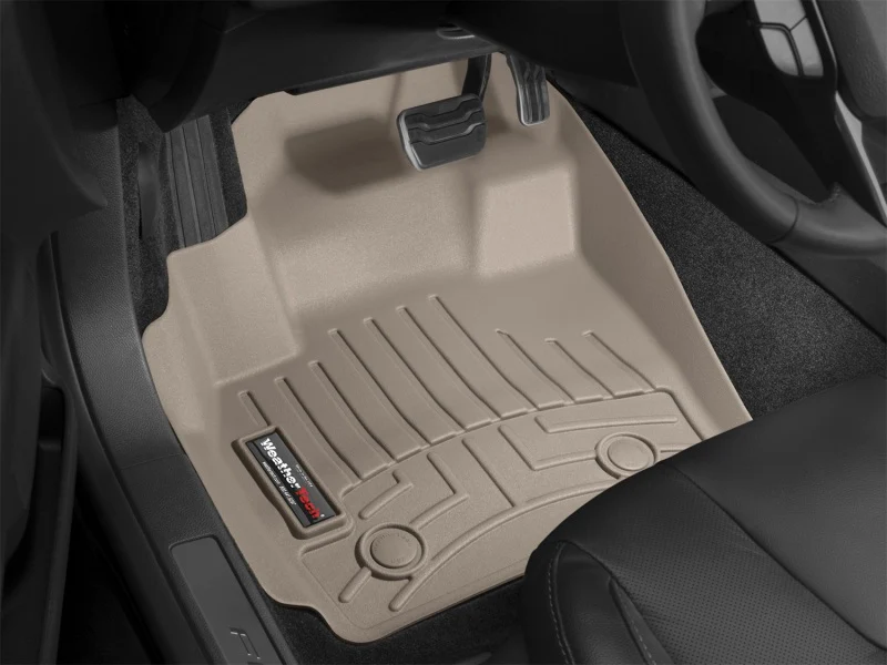 WeatherTech 11+ Ford F-150 Front Floorliner OTH - Tan - Image 3