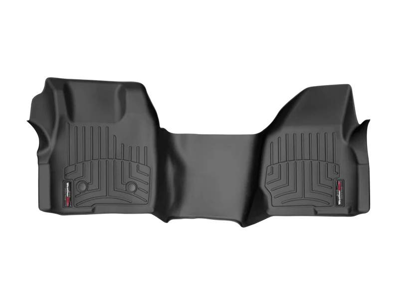 WeatherTech 11+ Ford F250/F350/F450/F550 Front FloorLiner - Black - Image 3