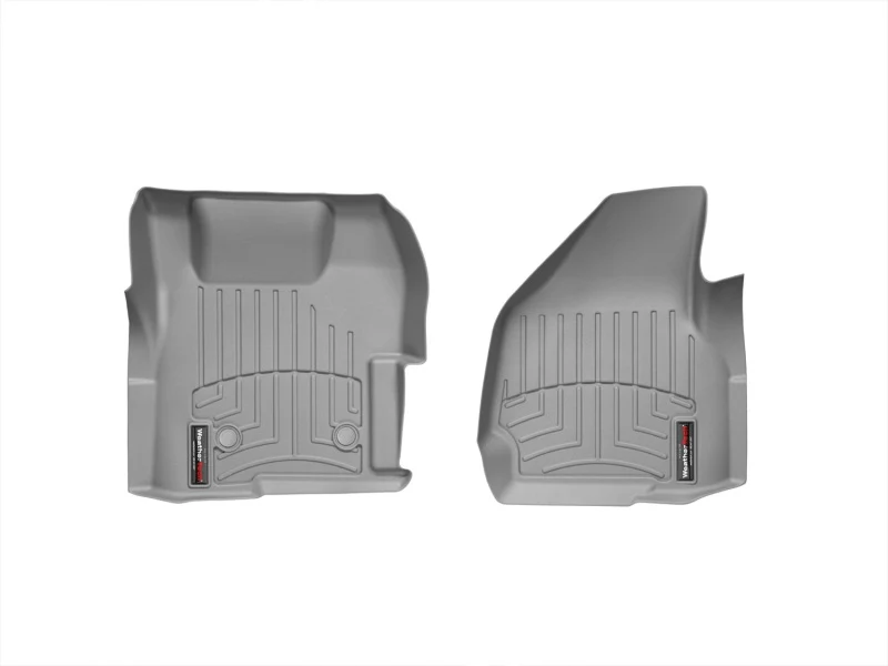 WeatherTech 11+ Ford F250/F350/F450/F550 Front FloorLiner - Grey - Image 4