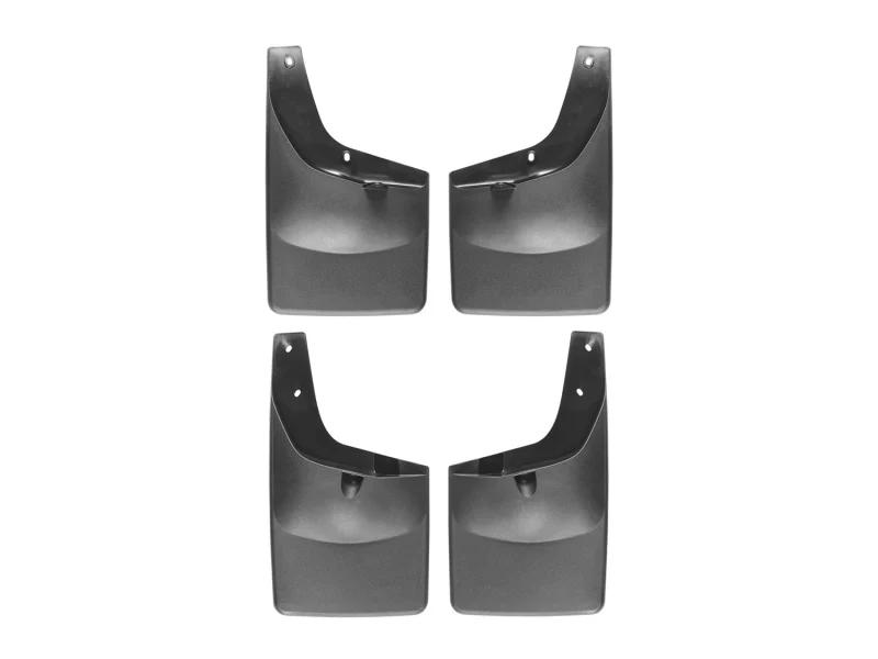 WeatherTech 11+ Ford F250/F350/F450/F550 No Drill Mudflaps - Black - Image 4