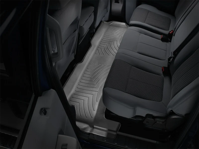 WeatherTech 11+ Ford F250/F350/F450/F550 Rear FloorLiner - Black - Image 10