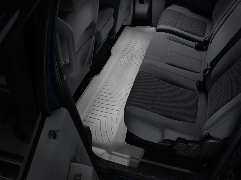 WeatherTech 11+ Ford F250/F350/F450/F550 Rear FloorLiner - Grey - Image 6