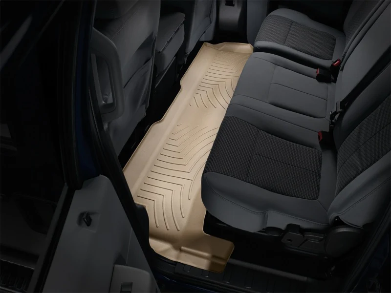 WeatherTech 11+ Ford F250/F350/F450/F550 Rear FloorLiner - Tan - Image 15