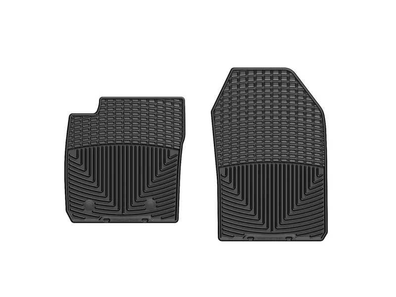 WeatherTech 11+ Ford Fiesta Front Rubber Mats - Black - Image 3