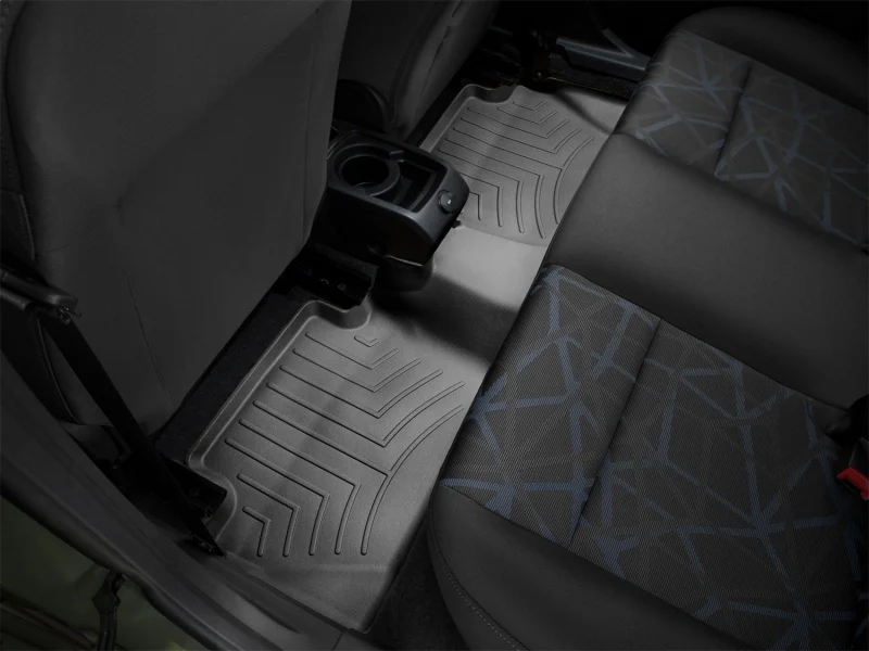 WeatherTech 11+ Ford Fiesta Rear FloorLiner - Black - Image 13