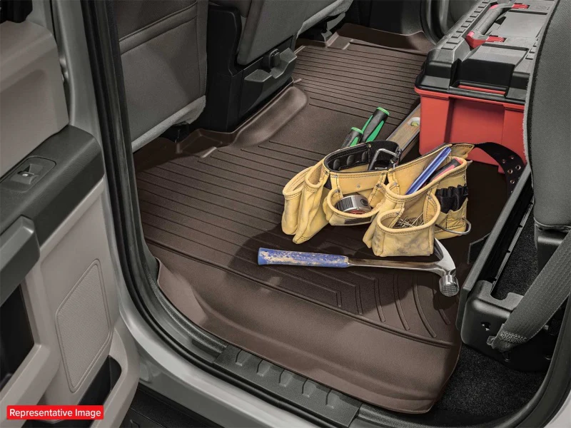 WeatherTech 11+ Ford Mustang Front FloorLiner - Black - Image 16