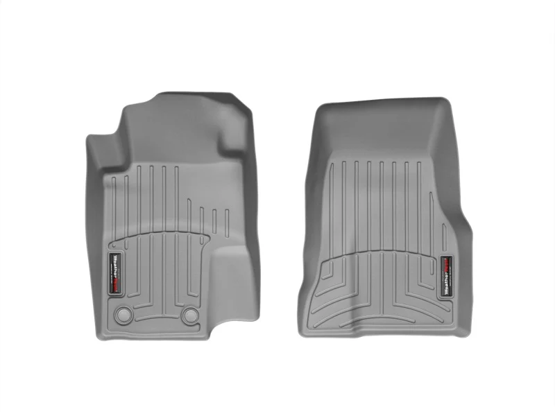 WeatherTech 11+ Ford Mustang Front FloorLiner - Grey - Image 3